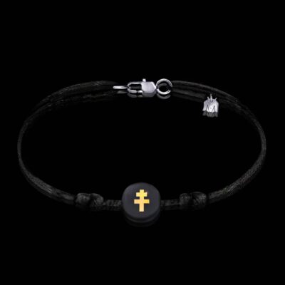 bracelet-croix-de-lorraine-noir-cordon